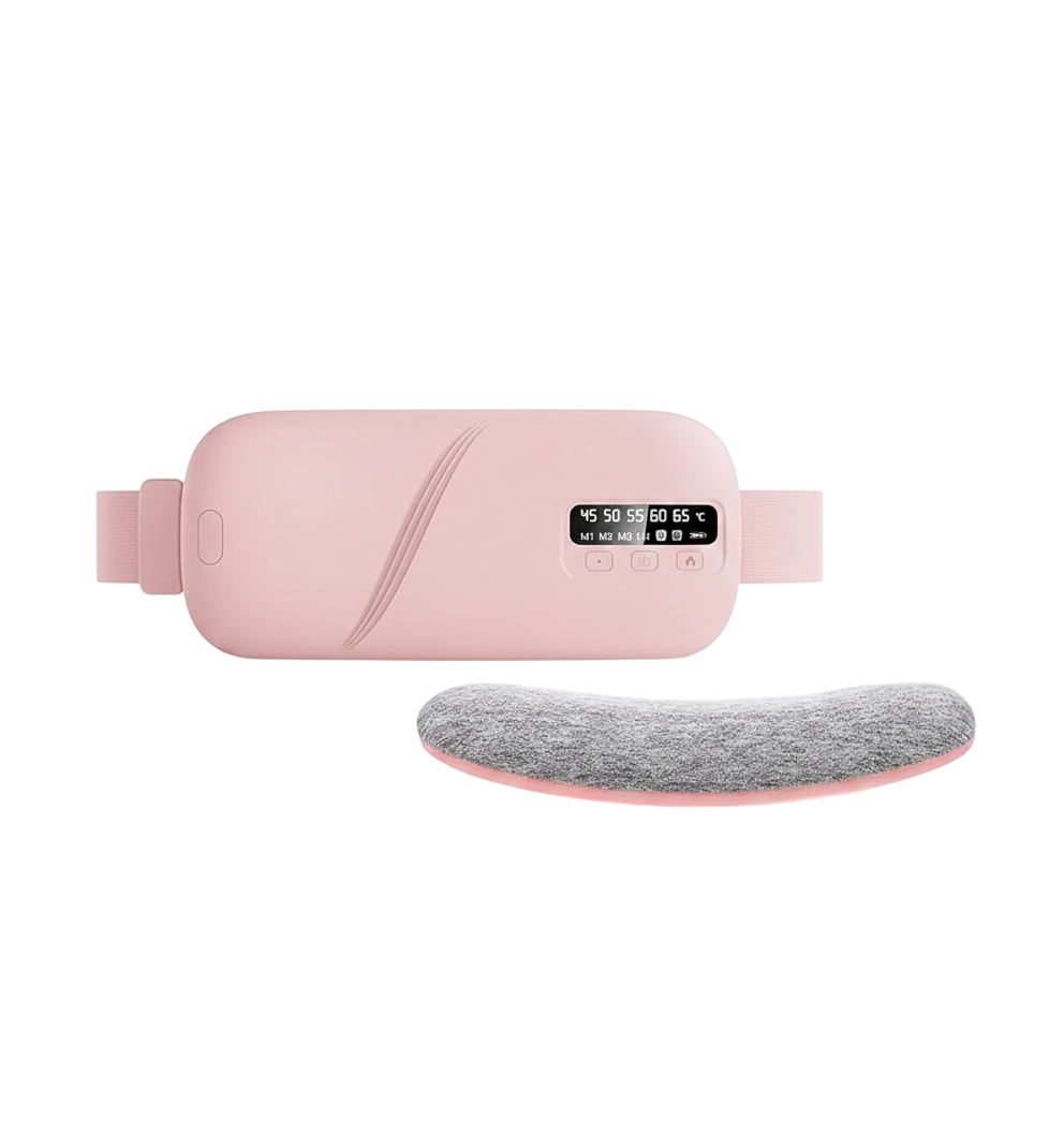 Smart period warmer with massage