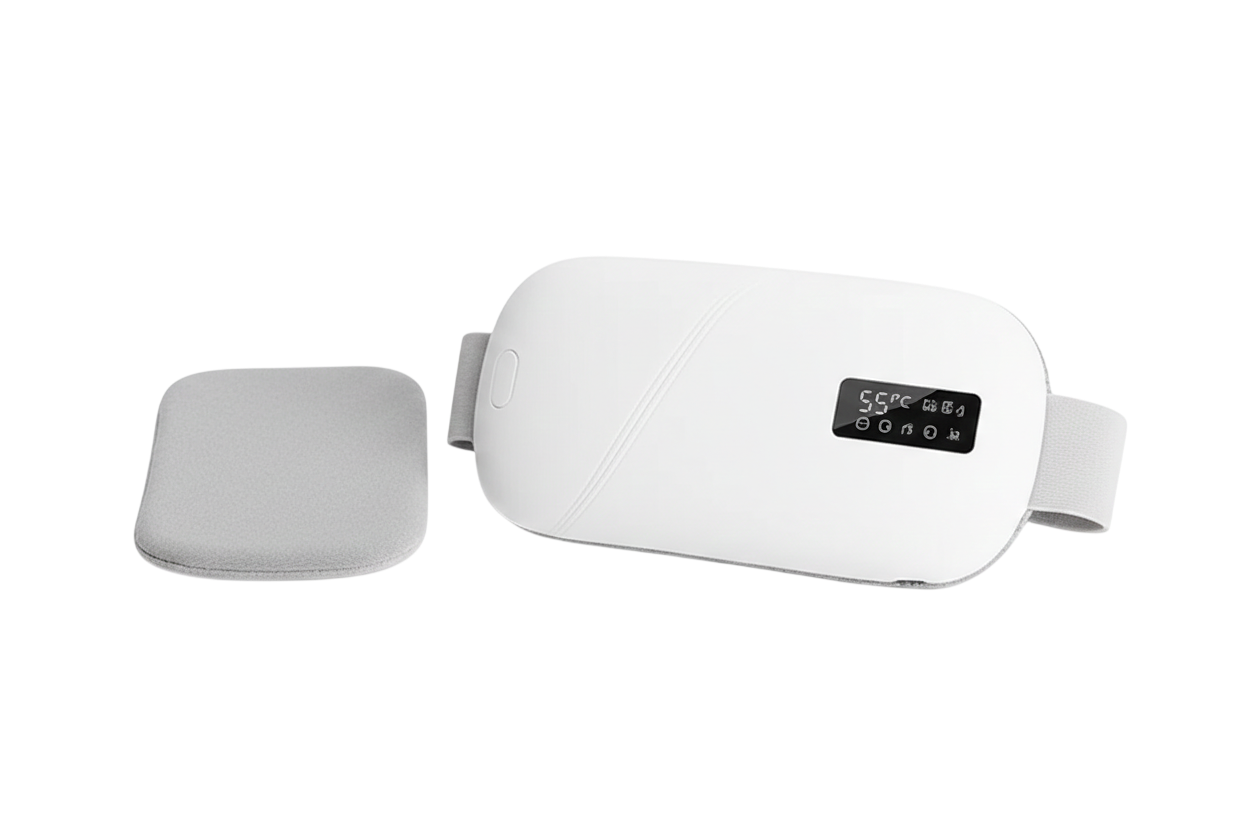 Smart period warmer with massage